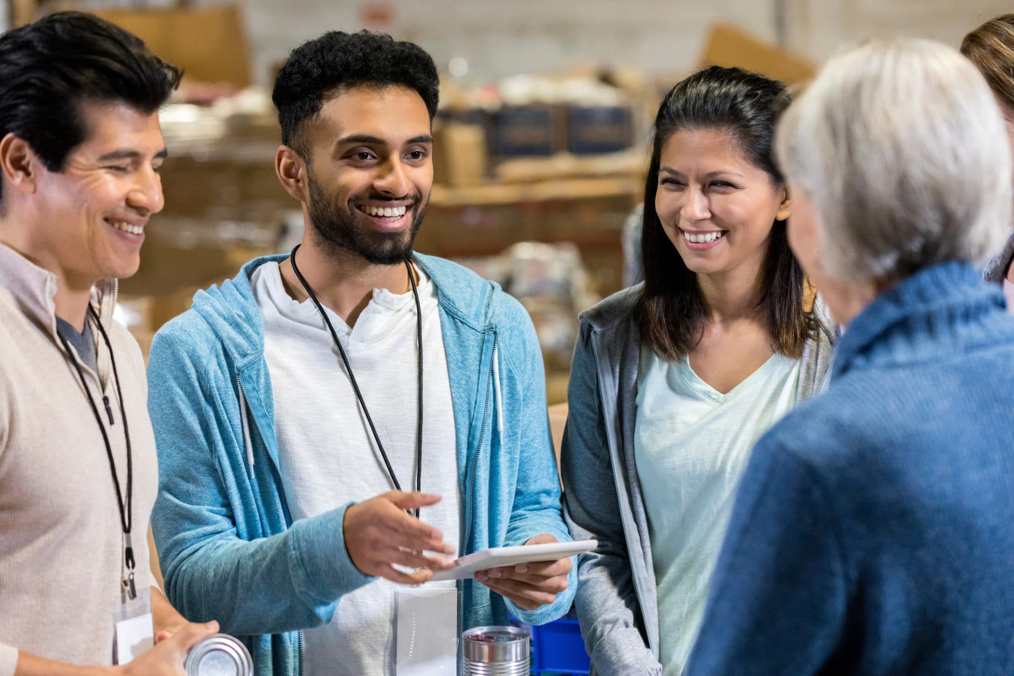 A nonprofit group shares ideas about best practices for the organization.